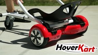 Introducing HoverKart  Transform your hoverboard [upl. by Margeaux]