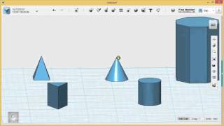 123D Design Tutorial  Basics 16  Introducing the Workspace [upl. by Dnalyag291]