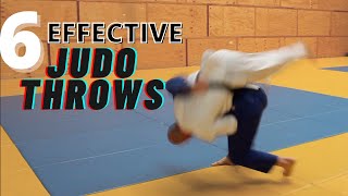 6 Effective Judo Throws  Our Favourite Techniques [upl. by Aillicsirp908]