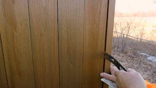 NewTechWood Siding Vertical Installation Guide [upl. by Isabelita573]