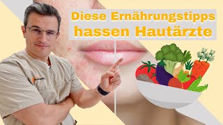 Akne  Diese Ernährungstipps hassen Hautärzte [upl. by Emmey]