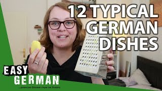 12 typical German Dishes  Easy German 242 [upl. by Salomon837]