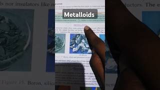 What are Metalloids  chemistry [upl. by Toy989]