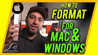 How to Format a Hard Drive for MAC and PC [upl. by Tiphanie875]