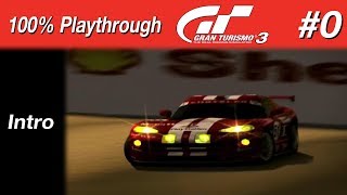 Gran Turismo 3 ASpec PS2  Intro [upl. by Esiom]