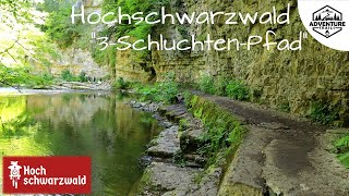 Hochschwarzwald 3 Schluchten Pfad  Wanderung  79843 Löffingen [upl. by Naic]