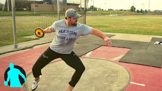 Discus Throw Technique  Load Sprint amp Transfer [upl. by Dronel]