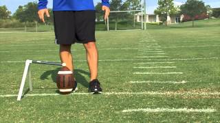 How to Kick a Field Goal Series by IMG Academy Football 1 of 5 [upl. by Ciel]