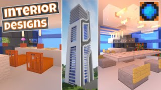 Minecraft Modern Interior Design Ideas for Skyscrapers [upl. by Almira900]