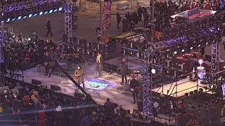 EarthCam Live in 4K New Years 2018 Webcast from Times Square [upl. by Wan]