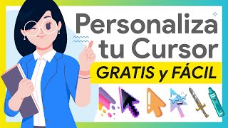 🖱️ PERSONALIZA tu CURSOR FÁCIL y GRATIS  LOS MEJORES CURSORES para WINDOWS [upl. by Almeeta]