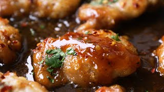 Honey Garlic Chicken  Delicious Easy Dinner [upl. by Ibrad]