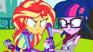 Equestria Girls Bloopers Compared To Actual Scenes [upl. by Fausta]