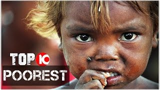 Top 10 Poorest countries 2017 [upl. by Nesnar658]