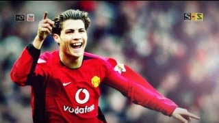 Cristiano Ronaldo All Goals 0304 First Season Manchester United HD By SS [upl. by Bonine520]