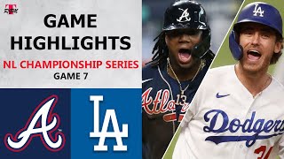 Atlanta Braves vs Los Angeles Dodgers Game 7 Highlights  NLCS 2020 [upl. by Fagan655]