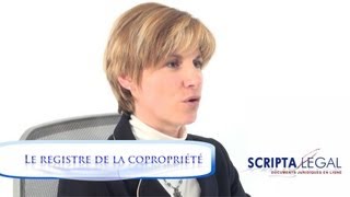 Le registre de la copropriété [upl. by Adriena]