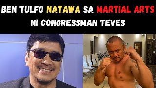 BEN TULFO NATAWA SA MARTIAL ARTS NI CONGRESSMAN [upl. by Zuliram]