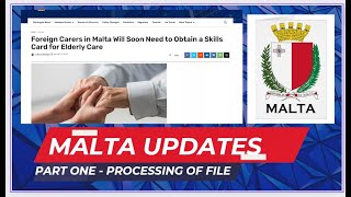 Malta work visa Full Process Step By Step  Malta Work Permit 2024 Latest Update [upl. by Tomasina]