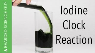 Make the Iodine Clock Reaction Chemistry [upl. by Ammadis107]