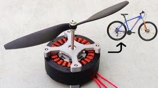 Brushless DC Motor Using Cycle [upl. by Myer294]