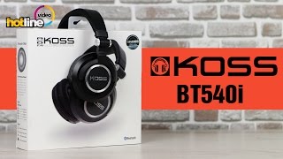 Koss BT540i  обзор беспроводных Bluetoothнаушников [upl. by Avon]