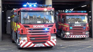 RESERVE Tollcross Two Pump Turnout  Scottish Fire And Rescue Service [upl. by Chico]