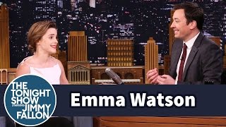 Emma Watson Once Mistook Jimmy Fallon for Jimmy Kimmel [upl. by Pirzada]