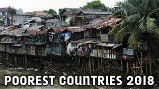 Top 10 Poorest Countries In The World 2018 [upl. by Matias]