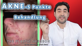 AKNE  Das kann helfen  5 Punkte Therapie Heilung  Dr Alawi [upl. by Llerruj]