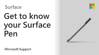 How to use the Surface Pen  Microsoft [upl. by Ilario]