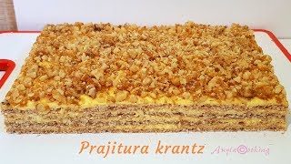 Prajitura Krantz cu nuci  Anyta Cooking [upl. by Rawlinson]