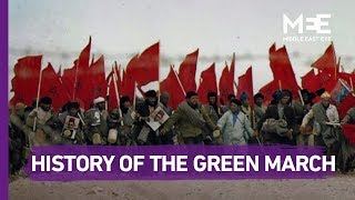 History of the Green March in Morocco [upl. by Norward]