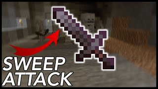 How To SWEEP ATTACK In Minecraft [upl. by Aisyat497]