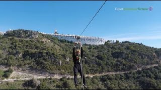 Aventura en tirolina Casares Málaga [upl. by Winters]