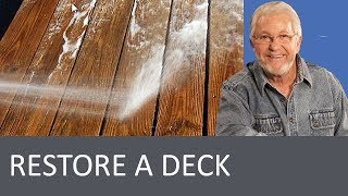 How to Restore Your Deck in a Day [upl. by Onitnevuj]