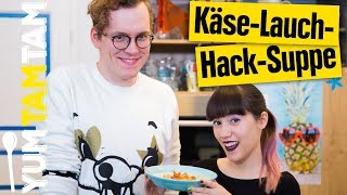 KäseHackLauchSuppe  mit BaconTopping  yumtamtam [upl. by Nohsid]