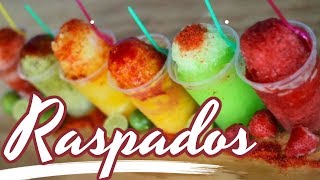 🍨 Como hacer jarabes o mieles para raspados receta  GRANIZADOS Sorbetes CASEROS en MINUTOS [upl. by Mya]