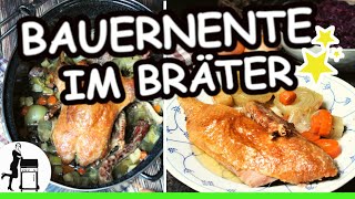 Ente im Bräter zubereiten  klassisches Rezept [upl. by Allcot]