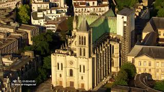 Aerial Footage  The Basilica Cathedral of SaintDenis  93 SeineSaintDenis [upl. by Akenal599]