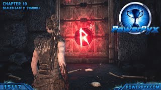 Hellblade Senua’s Sacrifice  All Puzzle Solutions Walkthrough Symbols Rune Gates Labyrinth [upl. by Jamin]