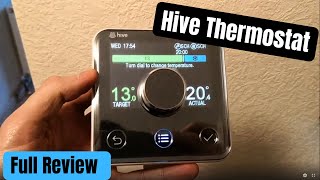 Hive smart thermostat amp App [upl. by Marena]