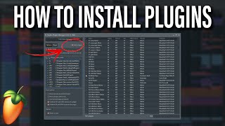 How to Install a VST in FL Studio  FL studio Installing Plugins [upl. by Binny]