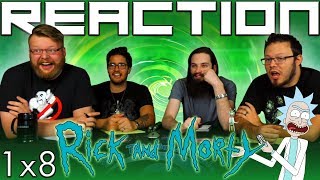 Rick and Morty 1x8 REACTION quotRixty Minutesquot [upl. by Rehtse85]