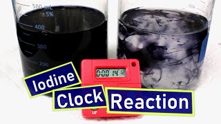 Iodine Clock Reaction Explained Chemistry [upl. by Tiffy468]