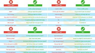 50 Important Phrases for Speaking Polite English  How to Be More Polite in English [upl. by Karil]