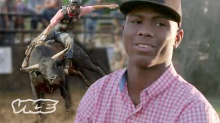 Being a Black Bull Rider in a Majority White Sport [upl. by Lyons]