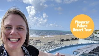 Playacar Palace Family All Inclusive Resort Tour [upl. by Ellirpa749]